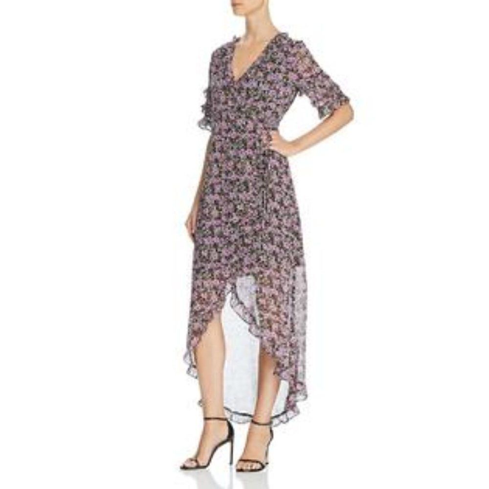 Lost + Wander Floral Wrap Dress